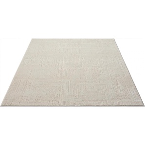 Teppich HOME AFFAIRE »Brakel« Teppiche Gr. B/L: 240 cm x 320 cm, 9 mm, 1 St., beige (cream) Esszimmerteppiche dezenter Glanz, Schrumpf-Garn-Effekt, im Vintage-Look, dichte Qualität