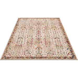 Teppich HOME AFFAIRE Clovis Teppiche Gr. B/L: 200 cm x 290 cm, 11 mm, 1 St., beige (sand) Esszimmerteppiche Teppich im Orient-Design, mit Bordüre, Vintage