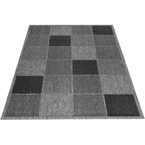 Teppich HOME AFFAIRE Kaspar Teppiche Gr. B/L: 200 cm x 290 cm, 5 mm, 1 St., silberfarben Esszimmerteppiche Innen-und Outdoor geeignet, Wohnzimmer