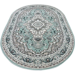 Teppich HOME AFFAIRE Oriental Teppiche Gr. B/L: 160 cm x 230 cm, 7 mm, 1 St., grün Orientalische Muster