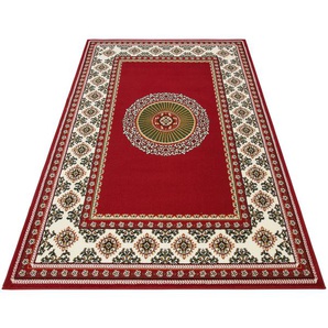 Teppich HOME AFFAIRE Shari Teppiche Gr. B/L: 240 cm x 330 cm, 7 mm, 1 St., rot Esszimmerteppiche