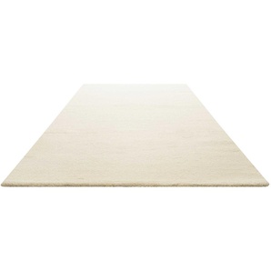 Teppich HOMIE LIVING Lido HL-822937 Teppiche Gr. B/L: 160 cm x 225 cm, 18 mm, 1 St., weiß (weiß, weiß) Esszimmerteppiche