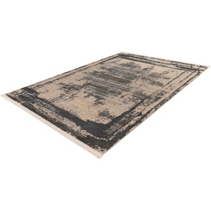 Teppich KAYOOM Adeon 200 Teppiche Gr. B/L: 160 cm x 230 cm, 13 mm, 1 St., grau Esszimmerteppiche