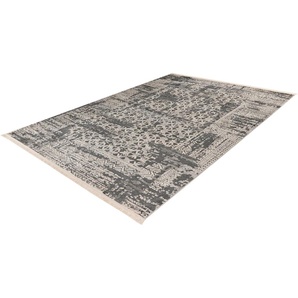 Teppich KAYOOM Adeon 300 Teppiche Gr. B/L: 160 cm x 230 cm, 13 mm, 1 St., grau Esszimmerteppiche