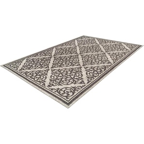 Teppich KAYOOM Davio 100 Teppiche Gr. B/L: 160 cm x 230 cm, 13 mm, 1 St., grau Orientalische Muster