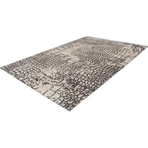 Teppich KAYOOM Davio 300 Teppiche Gr. B/L: 160 cm x 230 cm, 13 mm, 1 St., grau Esszimmerteppiche