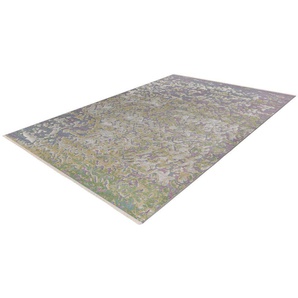 Teppich KAYOOM Dilan 300 Teppiche Gr. B/L: 160 cm x 230 cm, 5 mm, 1 St., grün Orientalische Muster