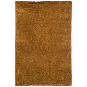 Teppich Jute, Ockergelb, 100x150 cm
