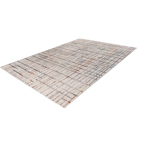 Teppich KAYOOM Jaka 225 Teppiche Gr. B/L: 160 cm x 230 cm, 6 mm, 1 St., bunt (creme, multi) Esszimmerteppiche
