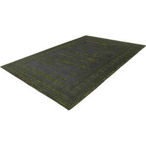 Teppich KAYOOM Kalevi 300 Teppiche Gr. B/L: 160 cm x 230 cm, 8 mm, 1 St., grün Esszimmerteppiche