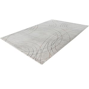 Teppich KAYOOM Lorin 225 Teppiche Gr. B/L: 160 cm x 230 cm, 10 mm, 1 St., bunt (grau, multi) Esszimmerteppiche