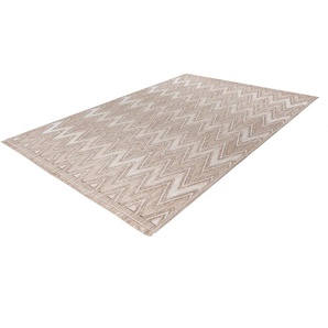 Teppich KAYOOM Sarai 225 Teppiche Gr. B/L: 160 cm x 230 cm, 6 mm, 1 St., beige Esszimmerteppiche