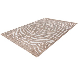 Teppich KAYOOM Sarai 325 Teppiche Gr. B/L: 160 cm x 230 cm, 6 mm, 1 St., braun Esszimmerteppiche Flachgewebe