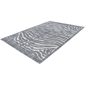 Teppich KAYOOM Sarai 325 Teppiche Gr. B/L: 160 cm x 230 cm, 6 mm, 1 St., grau Esszimmerteppiche