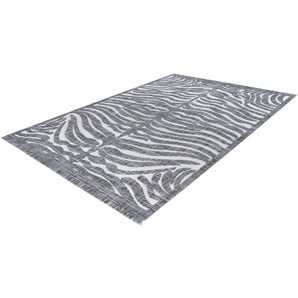 Teppich KAYOOM Sarai 325 Teppiche Gr. B/L: 160 cm x 230 cm, 6 mm, 1 St., grau Esszimmerteppiche Flachgewebe