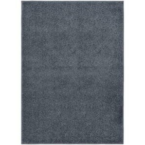 Teppich Kurzflor 140x200 cm Anthrazit vidaXL