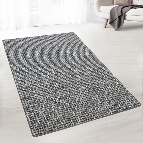 Teppich-Läufer auf Maß | Grandeur | Grau 73 | Breite: 66 cm, Länge: 1000 cm