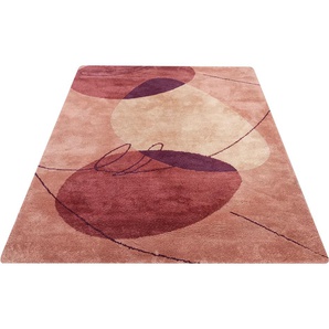 Teppich LEGER HOME BY LENA GERCKE Megan Teppiche Gr. B/L: 160 cm x 230 cm, 20 mm, 1 St., braun (mahagoni) Esszimmerteppiche
