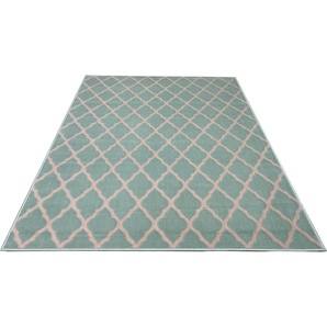Teppich LEONIQUE Elliota Teppiche Gr. B/L: 240 cm x 320 cm, 7 mm, 1 St., grün (hellgrün) Esszimmerteppiche