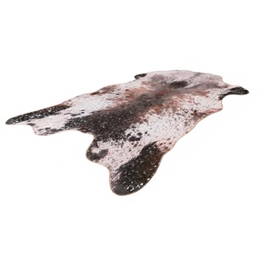 Teppich LEONIQUE Sidonia Teppiche Gr. B/L: 160 cm x 220 cm, 6 mm, 1 St., silberfarben (schwarz, silberfarben) Esszimmerteppiche