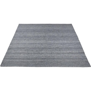 Teppich LUXOR LIVING Bodo Teppiche Gr. B/L: 160 cm x 230 cm, 15 mm, 1 St., grau (anthrazit) Esszimmerteppiche meliert, In- und Outdoor geeignet, Wohnzimmer