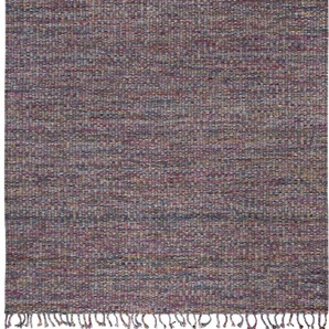 Teppich LUXOR LIVING Fay Teppiche Gr. B/L: 160 cm x 230 cm, 5 mm, 1 St., beige (beige, grau) Baumwollteppiche reine Baumwolle, handgewebt, mit Fransen, Wohnzimmer