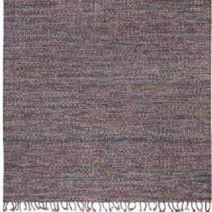 Teppich LUXOR LIVING Fay Teppiche Gr. B/L: 160 cm x 230 cm, 5 mm, 1 St., beige (beige, grau) Baumwollteppiche