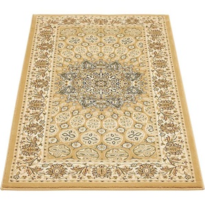 Teppich LUXOR LIVING Kendra Teppiche Gr. B/L: 200 cm x 285 cm, 9 mm, 1 St., beige (creme) Esszimmerteppiche Orient-Optik, Wohnzimmer