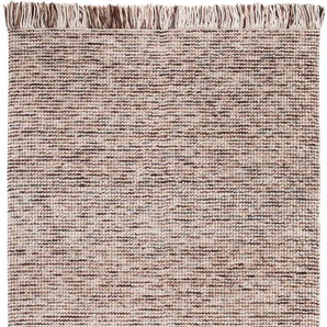 Teppich LUXOR LIVING Morton Teppiche Gr. B/L: 170 cm x 240 cm, 18 mm, 1 St., beige (beige, braun) Baumwollteppiche
