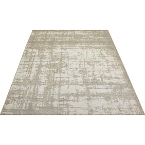Teppich LUXOR LIVING Panama Teppiche Gr. B/L: 160 cm x 230 cm, 5 mm, 1 St., beige Esszimmerteppiche Flachgewebe, modernes Design, In- und Outdoor geeignet