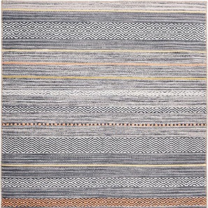 Teppich ME GUSTA Faye 1125 Teppiche Gr. B/L: 190 cm x 290 cm, 6 mm, 1 St., bunt (multi) Esszimmerteppiche Flachgewebe