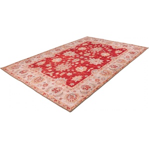 Teppich ME GUSTA Faye Teppiche Gr. B/L: 230 cm x 330 cm, 6 mm, 1 St., rot Orientalische Muster Flachgewebe im Orientdekor
