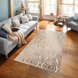 Teppich MERINOS Bahar Teppiche Gr. B/L: 200 cm x 290 cm, 12 mm, 1 St., beige Esszimmerteppiche