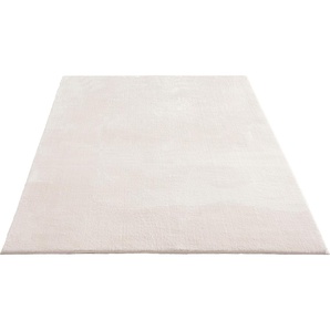 Teppich MERINOS Loft 37, Kunstfellteppich Teppiche Gr. B/L: 200 cm x 280 cm, 16 mm, 1 St., beige (creme) Esszimmerteppiche