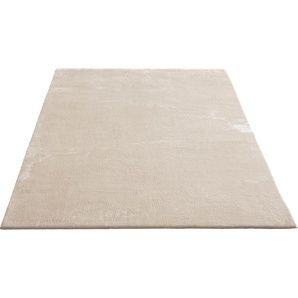Teppich MERINOS Loft 37, Kunstfellteppich Teppiche Gr. B/L: 200 cm x 280 cm, 16 mm, 1 St., beige Esszimmerteppiche weich und kuschelig, Fell Haptik, Anti-Rutsch-Unterseite