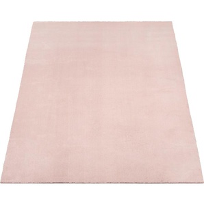 Teppich MERINOS Loft 37, Kunstfellteppich Teppiche Gr. B/L: 200 cm x 280 cm, 16 mm, 1 St., pink (blush) Esszimmerteppiche