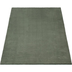 Teppich MERINOS Loft 37, Kunstfellteppich Teppiche Gr. B/L: 240 cm x 340 cm, 16 mm, 1 St., grün (forest) Esszimmerteppiche