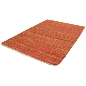 Teppich MORGENLAND Gabbeh Elegance Teppiche Gr. B/L: 170 cm x 240 cm, 7 mm, 4,08 m², 1 St., rot Webteppiche