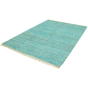 Teppich MORGENLAND Gabbeh Elegance Teppiche Gr. B/L: 200 cm x 300 cm, 7 mm, 6 m², 1 St., grün (hellgrün) Webteppiche Viskose