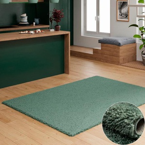 Teppich MY HOME Banji Teppiche Gr. B/L: 160 cm x 230 cm, 37 mm, 1 St., grün Esszimmerteppiche