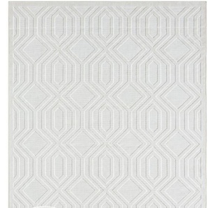 Teppich MYFLAIR MÖBEL & ACCESSOIRES Haven Teppiche Gr. B/L: 140 cm x 200 cm, 8 mm, 1 St., weiß (weiß,cream) Esszimmerteppiche