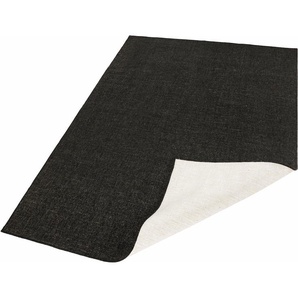 Teppich NORTHRUGS Miami Teppiche Gr. B/L: 200 cm x 290 cm, 5 mm, 1 St., schwarz Esszimmerteppiche