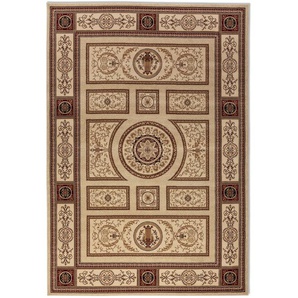Teppich NOURISTAN Guzara Teppiche Gr. B/L: 160 cm x 235 cm, 8 mm, 1 St., beige (creme) Orientalische Muster