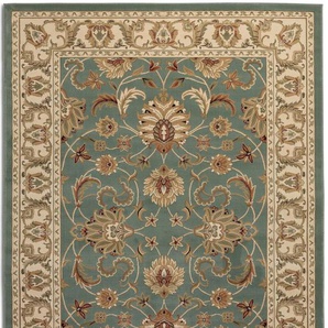 Teppich NOURISTAN Harirud Teppiche Gr. B/L: 120 cm x 170 cm, 8 mm, 1 St., grün (mint) Orientalische Muster Orient Teppich, Kurzflor, weich, Schlafzimmer, Esszimmer, Wohnzimmer