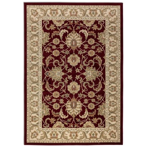 Teppich NOURISTAN Harirud Teppiche Gr. B/L: 160 cm x 235 cm, 8 mm, 1 St., rot Orientalische Muster Orient Teppich, Kurzflor, weich, Schlafzimmer, Esszimmer, Wohnzimmer