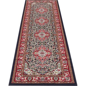 Teppich NOURISTAN Skazar Isfahan Teppiche Gr. B/L: 200 cm x 290 cm, 9 mm, 1 St., blau (navy) Orientalische Muster Kurzflor, Orient, Teppich, Vintage, Esszimmer, Wohnzimmer, Flur