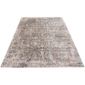 Teppich OBSESSION My Jewel of Obsession 956 Teppiche Gr. B/L: 80 cm x 150 cm, 7 mm, 1 St., grau (taupe) Orientalische Muster
