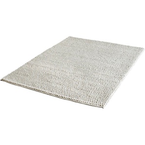 Teppich OBSESSION My Loft 580 Teppiche Gr. B/L: 120 cm x 170 cm, 23 mm, 1 St., beige (elfenbeinfarben) Esszimmerteppiche Handweb Teppich, Obermaterial: 50% Wolle, Viskose, handgewebt