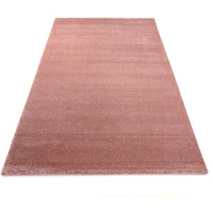 Teppich OCI DIE TEPPICHMARKE Bellevue Teppiche Gr. B/L: 200 cm x 290 cm, 20 mm, 1 St., rot (rosenholz) Esszimmerteppiche