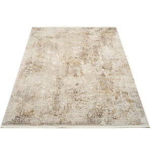 Teppich OCI DIE TEPPICHMARKE BESTSELLER CAVA Teppiche Gr. B/L: 120 cm x 180 cm, 8 mm, 1 St., beige (beige, goldfarben) Orientalische Muster